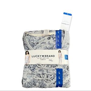 NWT Lucky Brand Four-piece Floral Pajama Set, Size S and L available